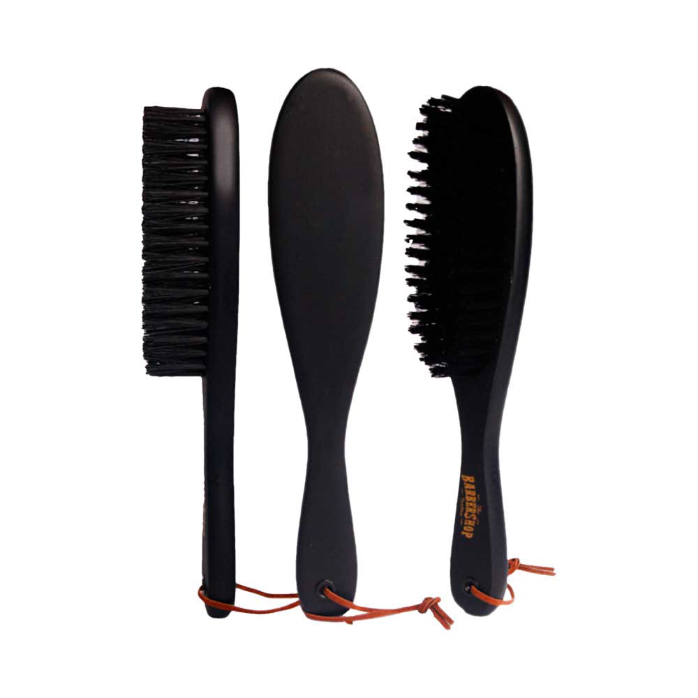 CEPILLO BARBERSHOP NEGRO MADERA