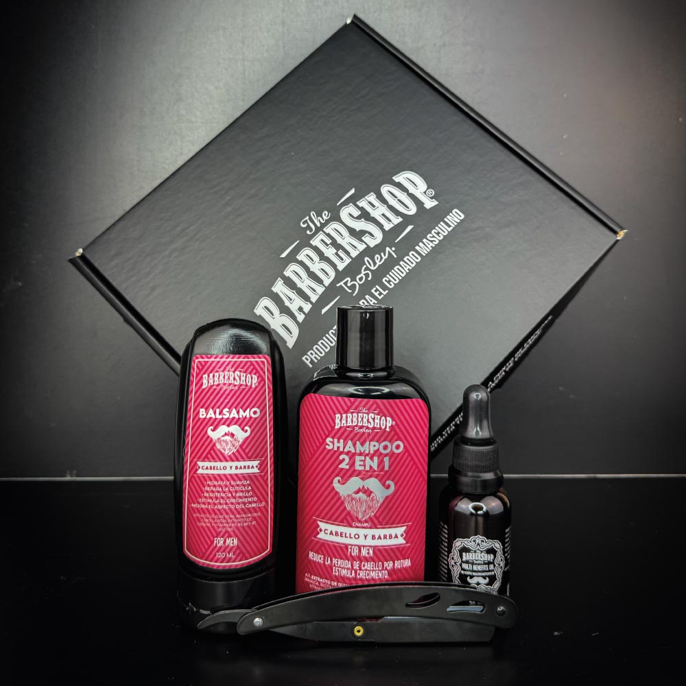 KIT BARBA PERFECTA BARBERSHOP