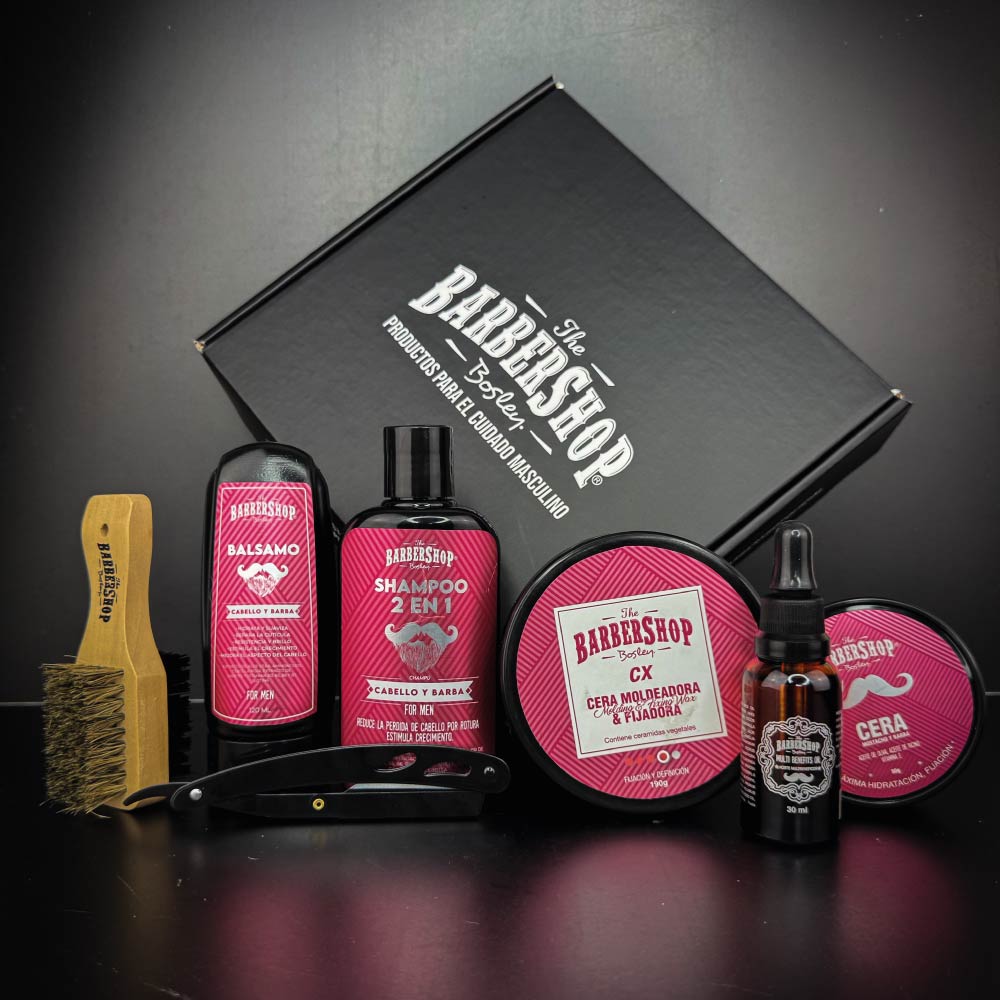 KIT LINEA ROJA BARBERSHOP