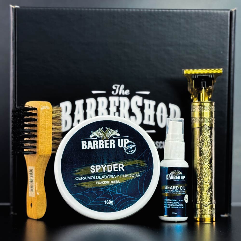 KIT PODER MASCULINO BARBER UP