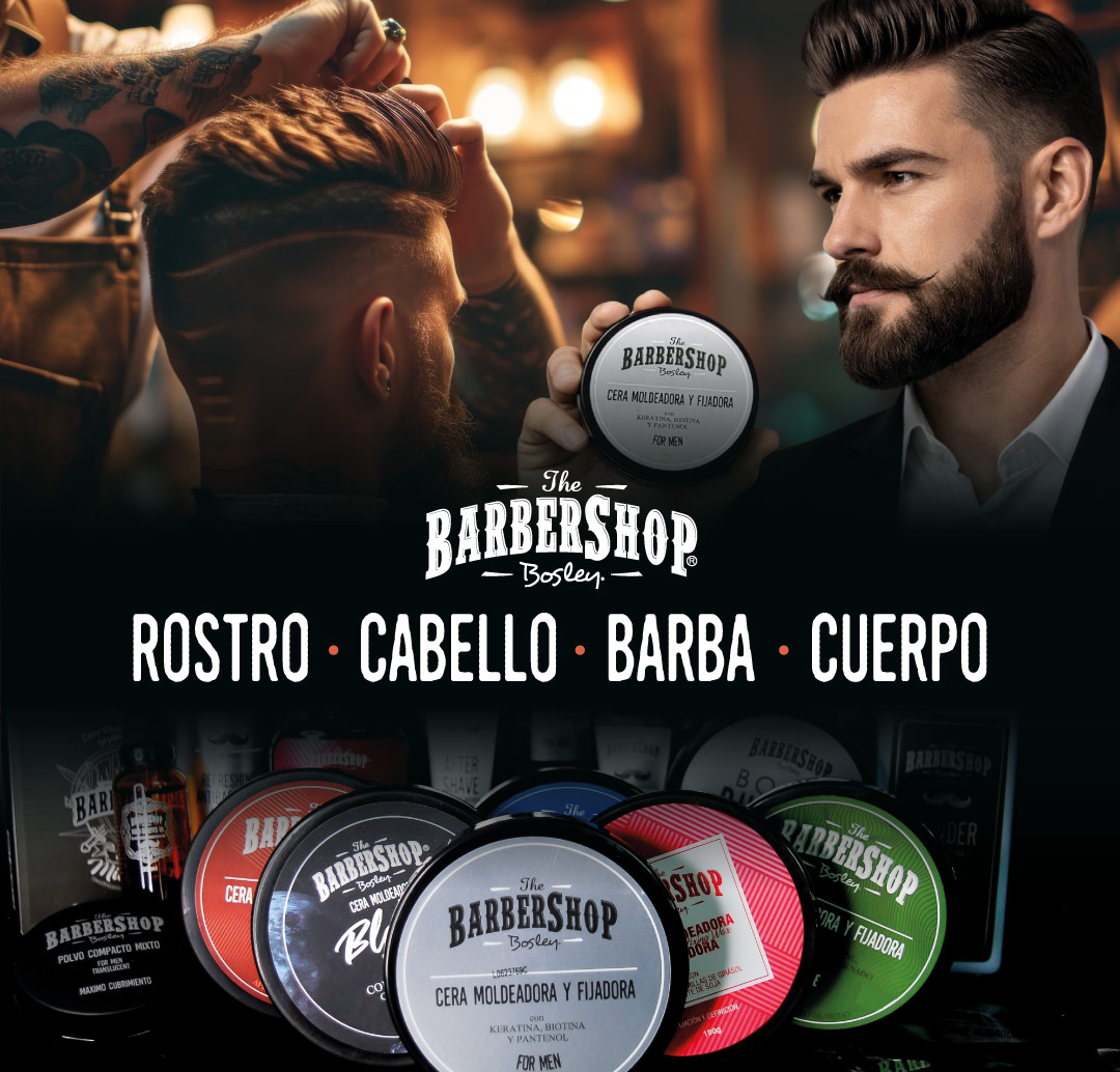 The Barbershop Bosley - Rostro, Cabello, Barba, Cuerpo